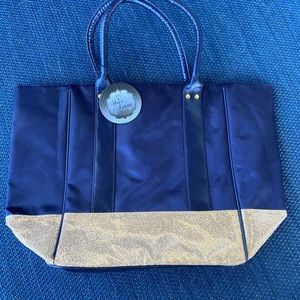 Ion Navy Tote Bag